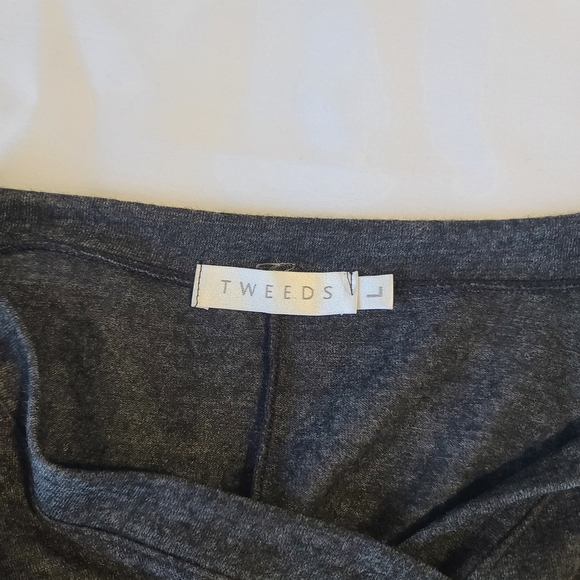 Tweeds Charcoal Long Sleeve Dress - Picture 7 of 16